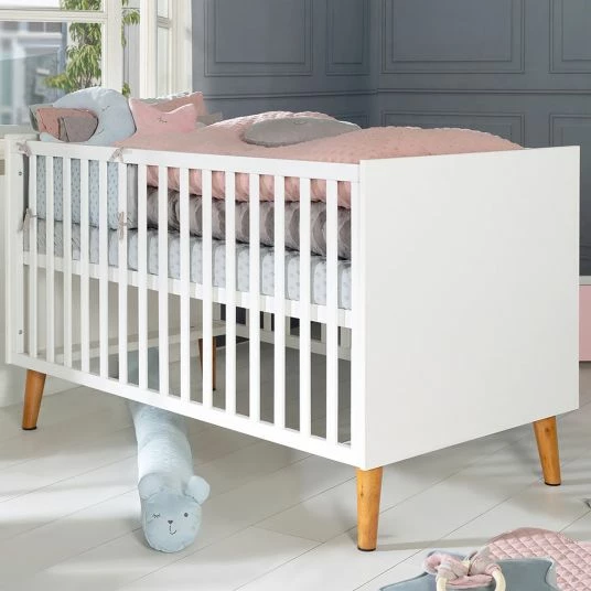 Coupon 🎉 Roba Kinderzimmer Mick mit 3-türigem Schrank, Bett, breiter Wickelkommode - Weiß 👏 4 Coupon 🎉 Roba Kinderzimmer Mick mit 3-türigem Schrank, Bett, breiter Wickelkommode - Weiß 👏 - Image 4
