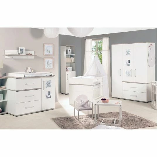 Deals π Roba Nursery Moritz Baby with 3-door wardrobe, bed, wide changing unit β 1 Deals π Roba Nursery Moritz Baby with 3-door wardrobe, bed, wide changing unit β