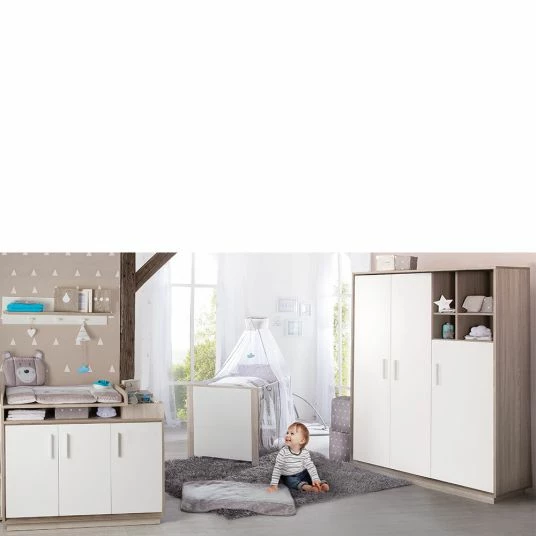 Wholesale π Roba Olaf children's room with 3-door wardrobe, bed, changing unit π 1 Wholesale π Roba Olaf children's room with 3-door wardrobe, bed, changing unit π