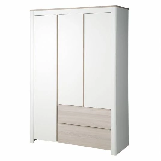 Budget 💯 Roba Kinderzimmer Timon mit 3-türigem Schrank, Bett, Wickelkommode - Weiß Luna 🛒 5 Budget 💯 Roba Kinderzimmer Timon mit 3-türigem Schrank, Bett, Wickelkommode - Weiß Luna 🛒 - Image 5