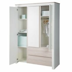 Budget 💯 Roba Kinderzimmer Timon mit 3-türigem Schrank, Bett, Wickelkommode - Weiß Luna 🛒 11 Budget 💯 Roba Kinderzimmer Timon mit 3-türigem Schrank, Bett, Wickelkommode - Weiß Luna 🛒 -Live & Sleep Sales roba kinderzimmer timon mit 3 turigem schrank bett wickelkommode weiss luna 1012783 d5