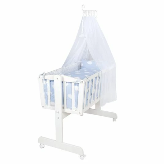 Discount π Roba Complete Cradle White - Small Cloud - Blue β¨ 1 Discount π Roba Complete Cradle White - Small Cloud - Blue β¨