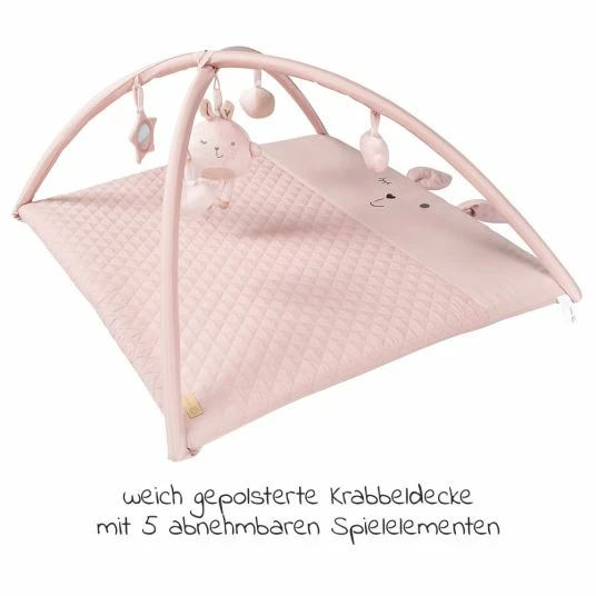 Discount π Roba Krabbeldecke / Wickelauflage mit Spielbogen - 75 x 85 cm - Roba Style Lily - Rosa Mauve π 2 Discount π Roba Krabbeldecke / Wickelauflage mit Spielbogen - 75 x 85 cm - Roba Style Lily - Rosa Mauve π - Image 2
