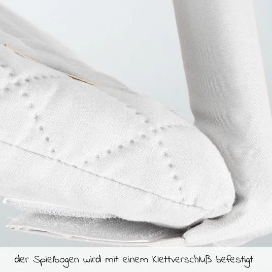 Flash Sale ๐ Roba Krabbeldecke / Wickelauflage mit Spielbogen - 75 x 85 cm - Roba Style Sammy - Silbergrau ๐ 6 Flash Sale ๐ Roba Krabbeldecke / Wickelauflage mit Spielbogen - 75 x 85 cm - Roba Style Sammy - Silbergrau ๐ - Image 6