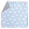 Best Sale 🌟 Roba Kuscheldecke 80 x 80 cm - Kleine Wolke - Blau 👏