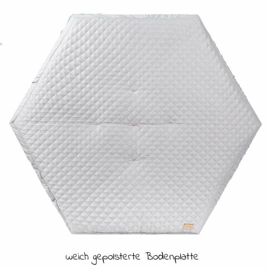 Best Pirce 🔥 Roba Laufgitter 6-eckig Weiß - 3-fach höhenverstellbar & Laufgittermatratze - Roba Style - Grau 🤩 6 Best Pirce 🔥 Roba Laufgitter 6-eckig Weiß - 3-fach höhenverstellbar & Laufgittermatratze - Roba Style - Grau 🤩 - Image 6