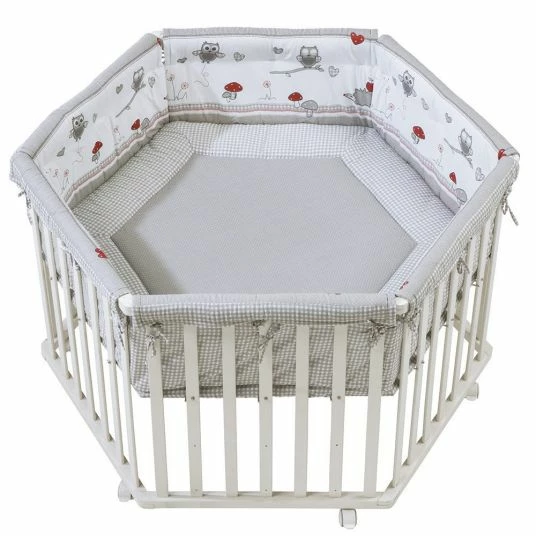 Buy β€οΈ Roba Playpen 6-sided white incl. inlay 120 x 120 cm - Adam & owl π 1 Buy β€οΈ Roba Playpen 6-sided white incl. inlay 120 x 120 cm - Adam & owl π