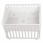 Outlet 👍 Roba Playpen white incl. insert 75 x 100 cm - Indibär - Grey 🔥 3 Outlet 👍 Roba Playpen white incl. insert 75 x 100 cm - Indibär - Grey 🔥 - Image 3