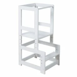 Brand new 🔔 Roba Lernturm 3-fach höhenverstellbar bis 90 kg belastbar - Weiß 🎉