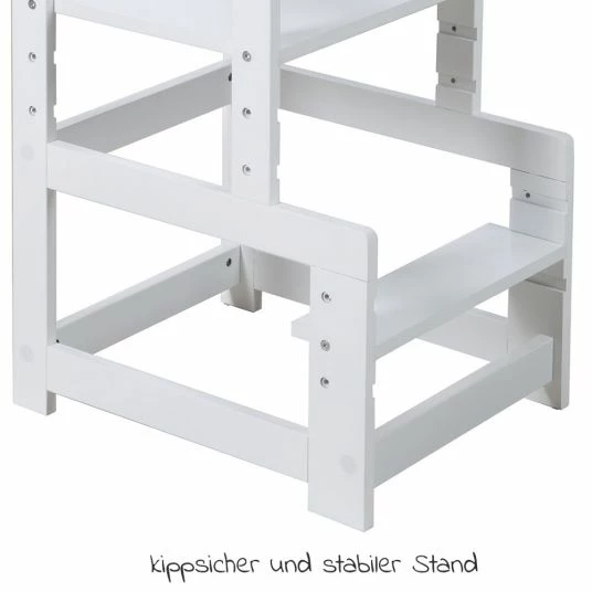 Brand new 🔔 Roba Lernturm 3-fach höhenverstellbar bis 90 kg belastbar - Weiß 🎉 4 Brand new 🔔 Roba Lernturm 3-fach höhenverstellbar bis 90 kg belastbar - Weiß 🎉 - Image 4
