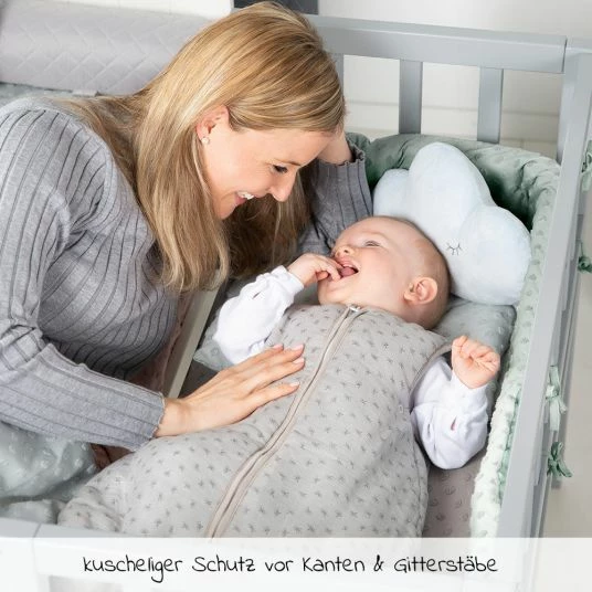 Coupon π Roba Nestchen Organic 170 x 18 cm - Lil Planet - Frosty Green π 2 Coupon π Roba Nestchen Organic 170 x 18 cm - Lil Planet - Frosty Green π - Image 2