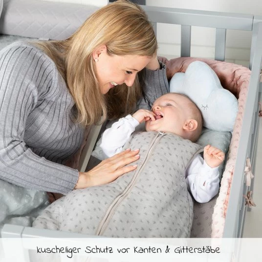 Top 10 π Roba Nestchen Organic 170 x 18 cm - Lil Planet - Rosa Mauve π 2 Top 10 π Roba Nestchen Organic 170 x 18 cm - Lil Planet - Rosa Mauve π - Image 2