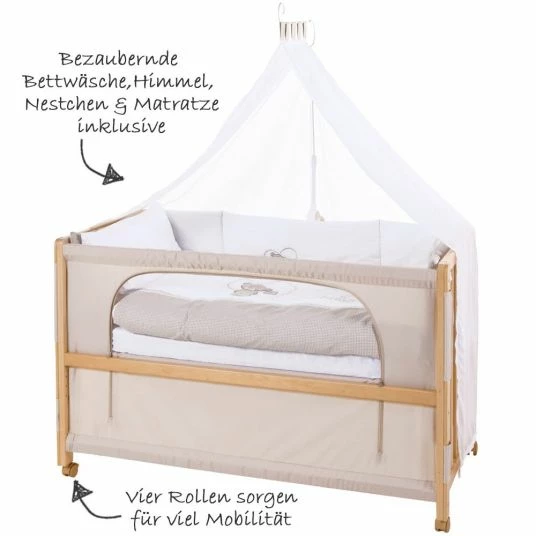 Buy 😉 Roba Room Bed Natur incl. accessories 60 x 120 cm - Liebhabär 👏 2 Buy 😉 Roba Room Bed Natur incl. accessories 60 x 120 cm - Liebhabär 👏 - Image 2