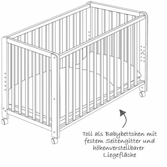 Buy 😉 Roba Room Bed Natur incl. accessories 60 x 120 cm - Liebhabär 👏 6 Buy 😉 Roba Room Bed Natur incl. accessories 60 x 120 cm - Liebhabär 👏 - Image 6