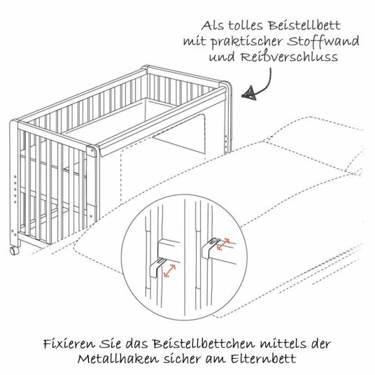 Brand new 🎉 Roba Room Bed White incl. accessories 60 x 120 cm - Adam & Owl ✔️ 4 Brand new 🎉 Roba Room Bed White incl. accessories 60 x 120 cm - Adam & Owl ✔️ - Image 4