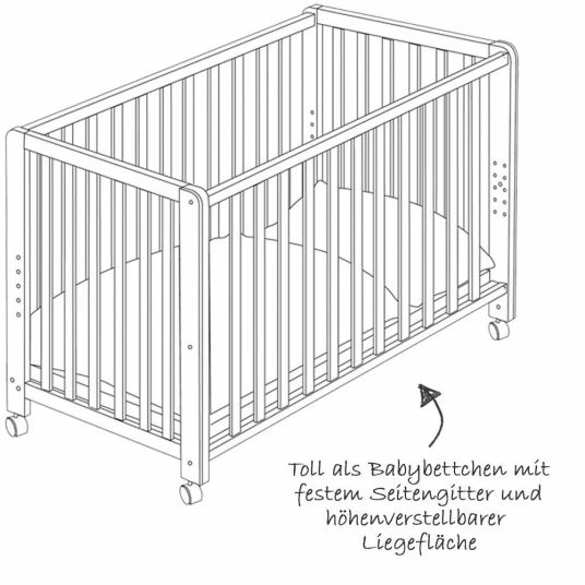 Brand new 🎉 Roba Room Bed White incl. accessories 60 x 120 cm - Adam & Owl ✔️ 5 Brand new 🎉 Roba Room Bed White incl. accessories 60 x 120 cm - Adam & Owl ✔️ - Image 5