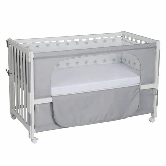 Buy π Roba Room Bed White incl. Accessories - Little Stars - Grey π 2 Buy π Roba Room Bed White incl. Accessories - Little Stars - Grey π - Image 2