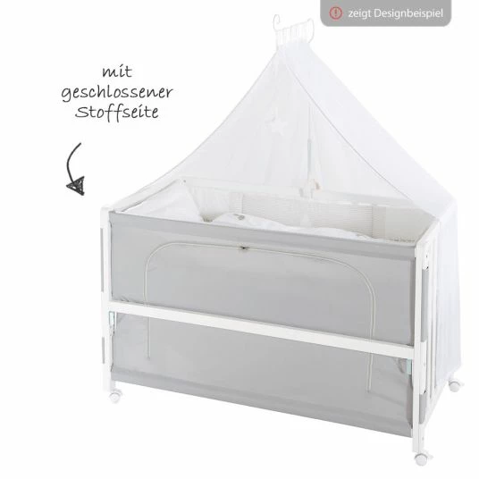 Buy π Roba Room Bed White incl. Accessories - Little Stars - Grey π 5 Buy π Roba Room Bed White incl. Accessories - Little Stars - Grey π - Image 5