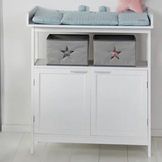 Deals ✔️ Roba Sparset Kinderzimmer Hamburg mit Bett, Wickelkommode & 2 Canvas Boxen - Weiß 🤩 4 Deals ✔️ Roba Sparset Kinderzimmer Hamburg mit Bett, Wickelkommode & 2 Canvas Boxen - Weiß 🤩 - Image 4