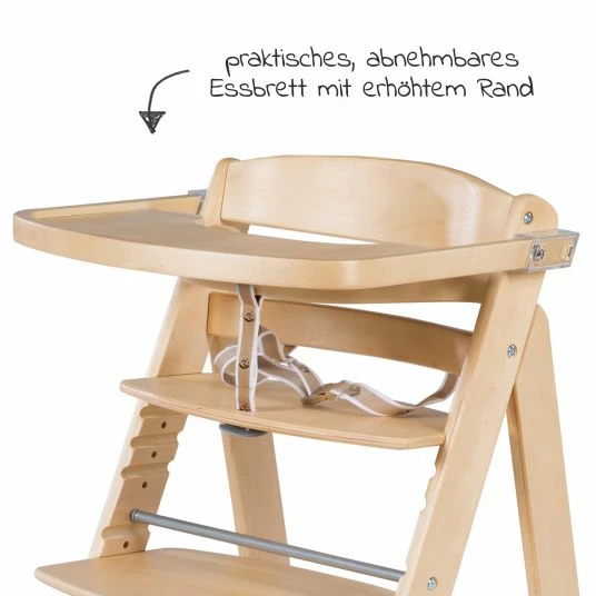 Promo 🎉 Roba Treppen-Hochstuhl Sit Up Click mit Essbrett - Natur 🔥 4 Promo 🎉 Roba Treppen-Hochstuhl Sit Up Click mit Essbrett - Natur 🔥 - Image 4