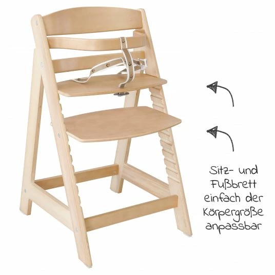Outlet π₯ Roba Sit Up III stair high chair - Nature π 3 Outlet π₯ Roba Sit Up III stair high chair - Nature π - Image 3