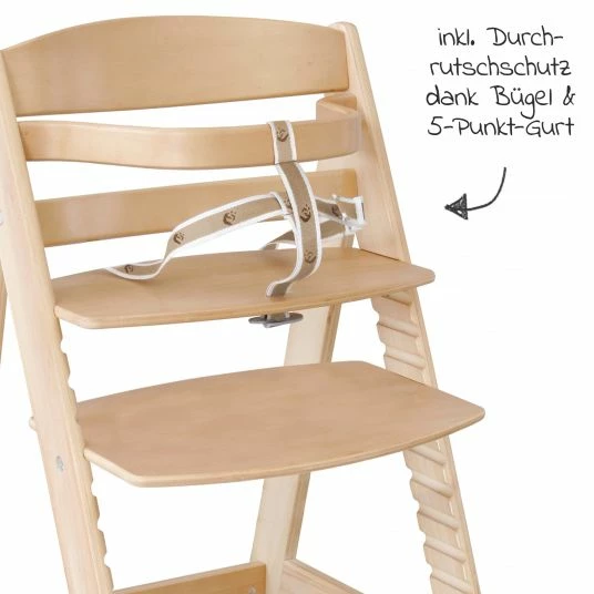 Outlet π₯ Roba Sit Up III stair high chair - Nature π 4 Outlet π₯ Roba Sit Up III stair high chair - Nature π - Image 4
