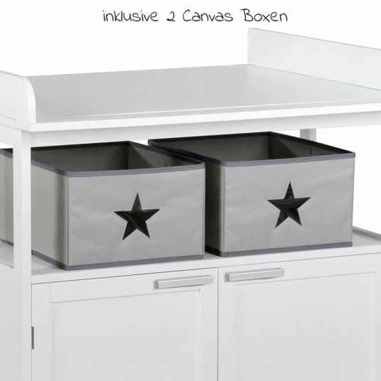 Best reviews of 👏 Roba Wickelkommode Hamburg mit Wickelaufsatz & 2 Canvas-Boxen - Weiß 🎉 2 Best reviews of 👏 Roba Wickelkommode Hamburg mit Wickelaufsatz & 2 Canvas-Boxen - Weiß 🎉 - Image 2