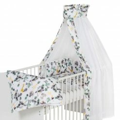 Brand new 🤩 Schardt 4-tlg. Bettwäsche-Set Decke 100 x 135 cm , Kissen 40 x 60 cm, Nestchen, Himmel - Jungle - Collection 2022 🛒