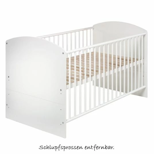 Best Sale 💯 Schardt Complete bed Classic-Line White 70 x 140 cm - Big Stars Grey ❤️ 3 Best Sale 💯 Schardt Complete bed Classic-Line White 70 x 140 cm - Big Stars Grey ❤️ - Image 3