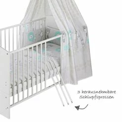 Best Pirce 🎉 Schardt Baby-Komplettbett-Set Classic-Line inktextiler Ausstattung Weiß 70 x 140 cm - Exklusiv Design Wallis - Grau 👍 8 Best Pirce 🎉 Schardt Baby-Komplettbett-Set Classic-Line inktextiler Ausstattung Weiß 70 x 140 cm - Exklusiv Design Wallis - Grau 👍 -Live & Sleep Sales schardt baby komplettbett set classic line inkl bettwasche himmel nestchen matratze weiss 70 x 140 cm exklusiv design wallis grau 04 498 02 02 1 215 d2