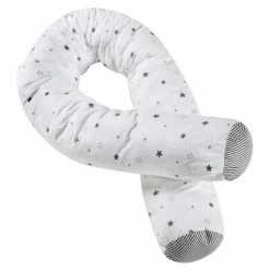 Hot Sale 😍 Schardt Baby-Nestchenrolle - Sternchen - Grau 🌟