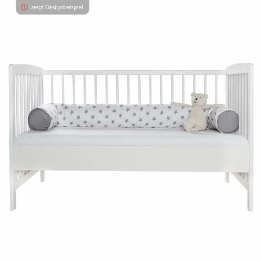 Hot Sale π Schardt Baby-Nestchenrolle - Sternchen - Grau π 2 Hot Sale π Schardt Baby-Nestchenrolle - Sternchen - Grau π - Image 2