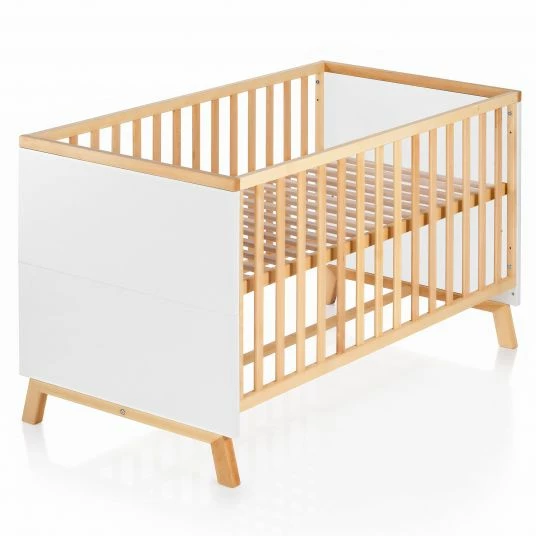 Best Sale 🧨 Schardt Baby- und Kinderbett Designline Deluxe Buche teilmassiv 70 x 140 cm - geölt Weiß ✨ 1 Best Sale 🧨 Schardt Baby- und Kinderbett Designline Deluxe Buche teilmassiv 70 x 140 cm - geölt Weiß ✨