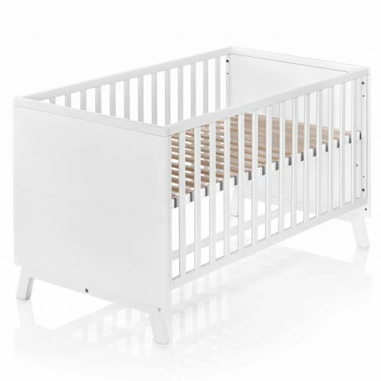 Outlet ๐ Schardt Baby- und Kinderbett Designline Deluxe Buche teilmassiv 70 x 140 cm - Weiร ๐ 1 Outlet ๐ Schardt Baby- und Kinderbett Designline Deluxe Buche teilmassiv 70 x 140 cm - Weiร ๐