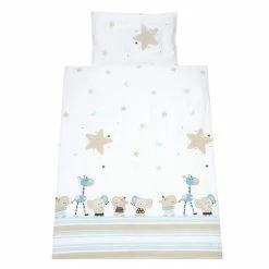 Cheap 🥰 Schardt Bed linen 100 x 135 cm - Banjo blue 👏