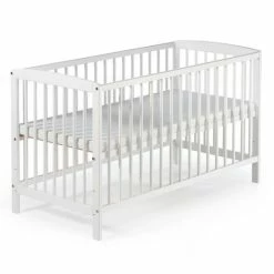 Best Pirce 💯 Schardt cot Felix pine massive 60 x 120 cm - white 🎉