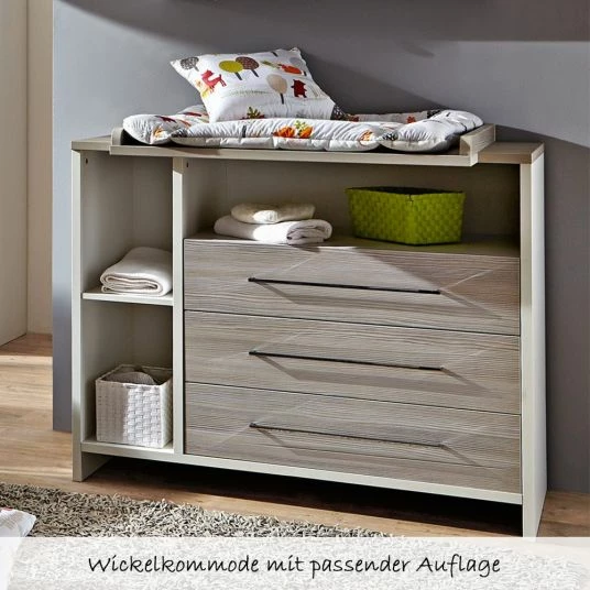 Wholesale π Schardt Children's room Eco Silver 15-pcs. with 3-door wardrobe incl. textile collection Forest animals π₯ 3 Wholesale π Schardt Children's room Eco Silver 15-pcs. with 3-door wardrobe incl. textile collection Forest animals π₯ - Image 3