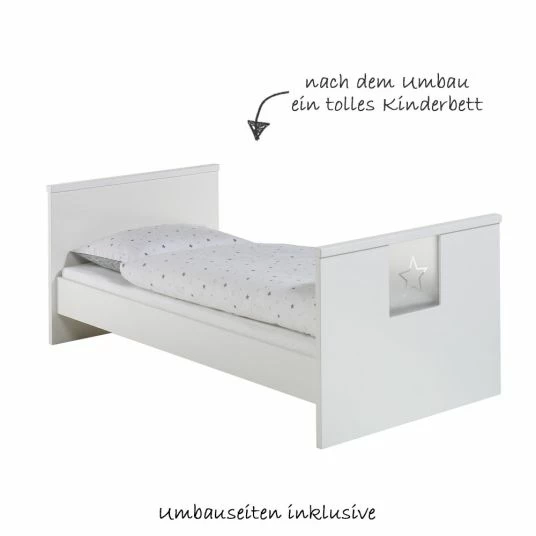 Cheap ๐ Schardt Children's room Eco Star 15-pcs. with sliding door wardrobe incl. textile collection Starlet Grey ๐ 4 Cheap ๐ Schardt Children's room Eco Star 15-pcs. with sliding door wardrobe incl. textile collection Starlet Grey ๐ - Image 4