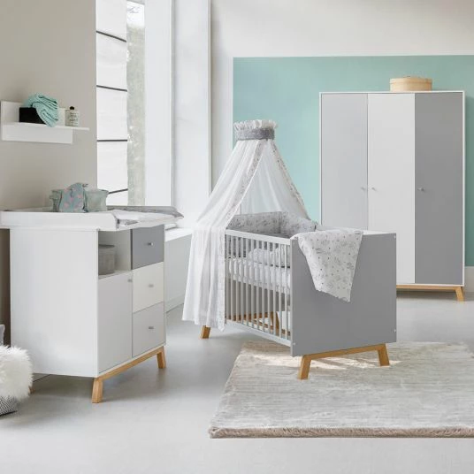 Budget ❤️ Schardt Kinderzimmer Vegas 16-tlg. mit 3-türigem Schrank inkl. Textilkollektion Origami Black 🔔 1 Budget ❤️ Schardt Kinderzimmer Vegas 16-tlg. mit 3-türigem Schrank inkl. Textilkollektion Origami Black 🔔