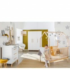 Buy ✨ Schardt Kinderzimmer Venice 13-tlg. mit 3-türigem Schrank inkl. Textilkollektion Big Star Grey - 🥰