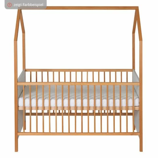 Cheapest 😀 Schardt Kombi-Kinderbett Hausbett Venice Buche teilmassiv, unbeandelt 70 x 140 cm - Natur Weiß ❤️ 4 Cheapest 😀 Schardt Kombi-Kinderbett Hausbett Venice Buche teilmassiv, unbeandelt 70 x 140 cm - Natur Weiß ❤️ - Image 4