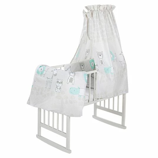 Promo ✨ Schardt Multifunktionsbett Vario 5-1 Weiß inkl. Textiler Ausstattung - Exklusiv Design Wallis - Grau 👍 1 Promo ✨ Schardt Multifunktionsbett Vario 5-1 Weiß inkl. Textiler Ausstattung - Exklusiv Design Wallis - Grau 👍