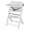 Flash Sale 🔔 Schardt Domino stair high chair incl. game board and seat reducer - Circle Star - Grey 🔔