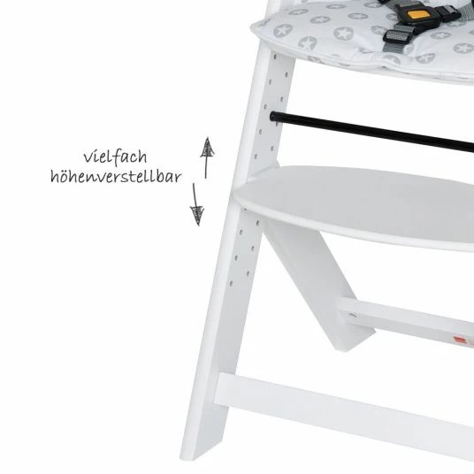 Flash Sale ๐ Schardt Domino stair high chair incl. game board and seat reducer - Circle Star - Grey ๐ 3 Flash Sale ๐ Schardt Domino stair high chair incl. game board and seat reducer - Circle Star - Grey ๐ - Image 3