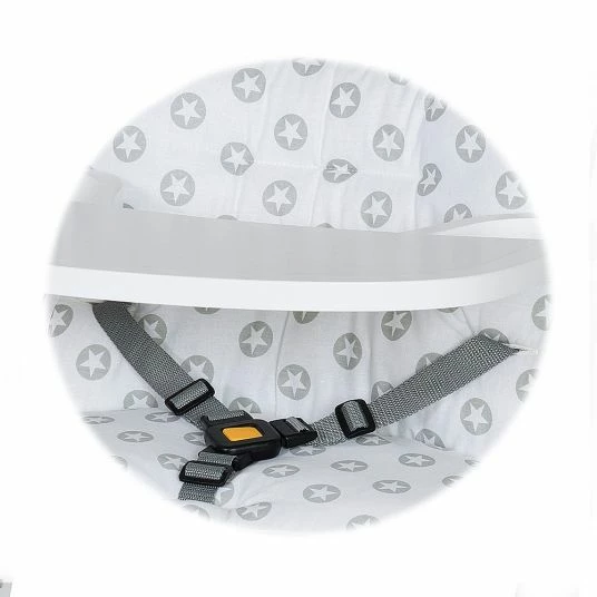 Flash Sale ๐ Schardt Domino stair high chair incl. game board and seat reducer - Circle Star - Grey ๐ 4 Flash Sale ๐ Schardt Domino stair high chair incl. game board and seat reducer - Circle Star - Grey ๐ - Image 4