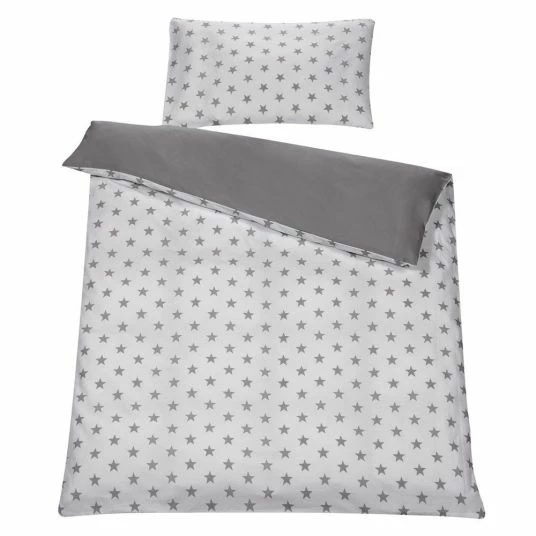 Flash Sale βοΈ Schardt Reversible bed linen 100 x 135 cm - Big Stars Grey π 1 Flash Sale βοΈ Schardt Reversible bed linen 100 x 135 cm - Big Stars Grey π