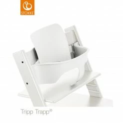 Best deal 👍 Stokke Baby Set für Tripp Trapp® Hochstuhl (Rückenlehne und Schutzbügel) - White / Weiss 🔥