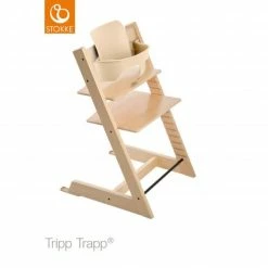 Brand new ๐ Stokke Tripp Trappยฎ Natur Baby Set - Hochstuhl + Rรผckenlehne und Schutzbรผgel ๐ฅฐ