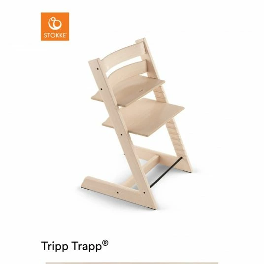 Buy 🤩 Stokke Tripp Trapp® Natur Newborn Set - Hochstuhl + Neugeborenenaufsatz (verstellbar) Grey 🎁 2 Buy 🤩 Stokke Tripp Trapp® Natur Newborn Set - Hochstuhl + Neugeborenenaufsatz (verstellbar) Grey 🎁 - Image 2