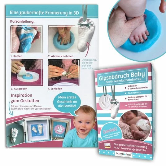 Wholesale 😉 Tausendschön Baby-Abdruck-Set für Mehrfachabdrücke 🥰 3 Wholesale 😉 Tausendschön Baby-Abdruck-Set für Mehrfachabdrücke 🥰 - Image 3